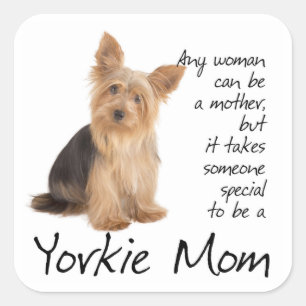 Stickers Yorkie Mom