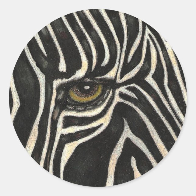 Stickers "Zebra Eye" (Devant)