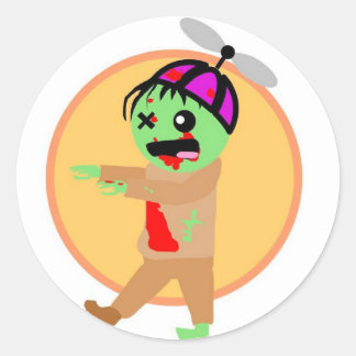 Stickers Zombie casquette
