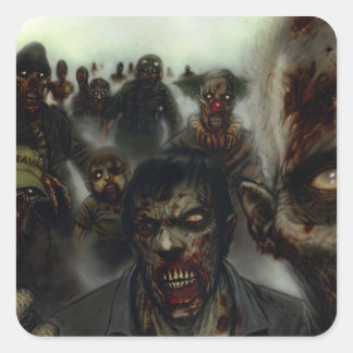 Stickers Zombies Halloween