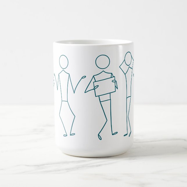 Stickman Collection Set de Mug Café (Centre)