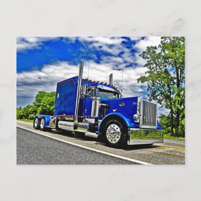 Sticks Peterbilt 359 Carte postale (Devant)