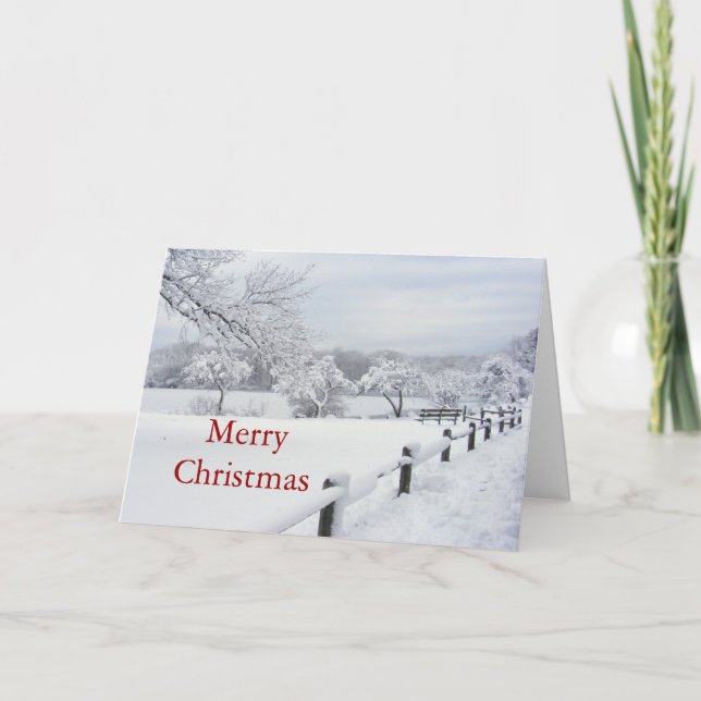 Sticky Neige 7 Noël ~ carte (Devant)