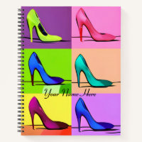 Stiletto Pompes, High Heures Poster Art Journal