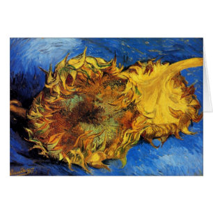 Still Life Two Cut Sunflowers par Vincent van Gogh