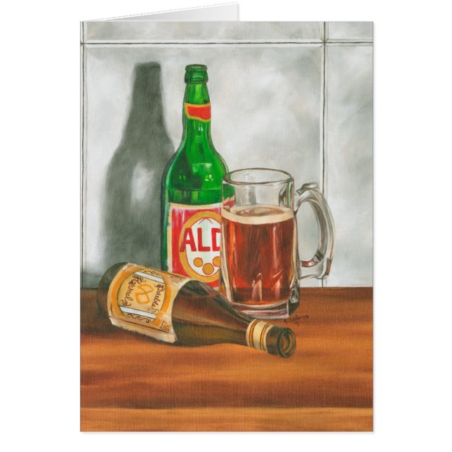 Still Life with Beer par Jennifer Goldberger (Devant)