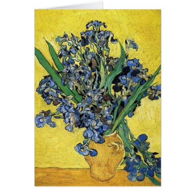 Still Life with Irises par Vincent Van Gogh (Devant)