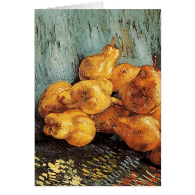 Still Life with Quince Pears de Vincent van Gogh (Devant)