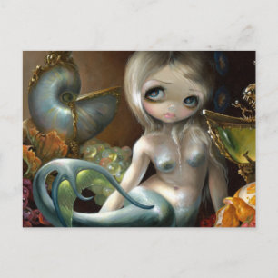 "Stilleven II :  Carte postale Zeemeermin"