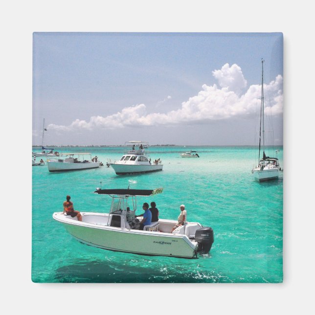 Stingray City Grand Cayman Islands Magnet (Devant)