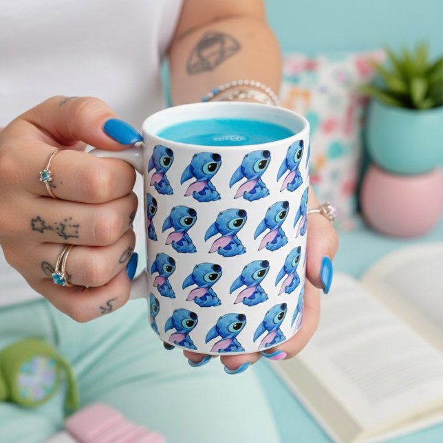 Stitch Coffee Mug (Créateur téléchargé)