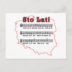 Sto Lat ! Carte de la chanson polonaise