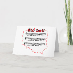 Sto Lat ! Carte de la chanson polonaise