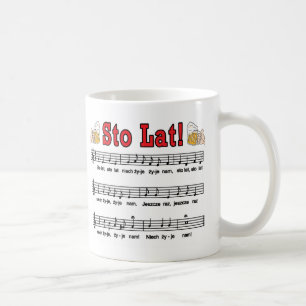 Sto Lat ! Chanson Avec Beer Mugs
