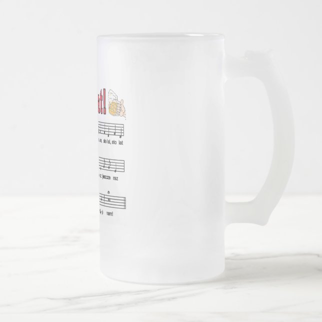 Sto Lat ! Chanson Avec Beer Mugs (Droit)