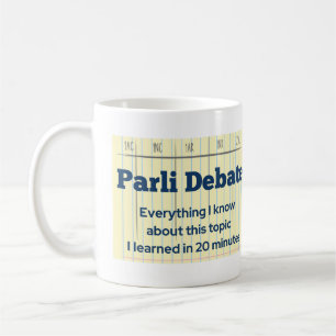 Stoa Parli Débat Mug