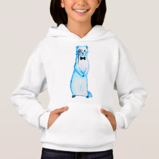 Stoat blanc Ermine Cute Ferret Lover Art