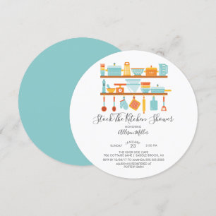 Stock La Cuisine Douche Invitations