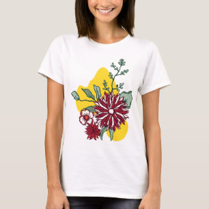 Stock sur les T-shirts floraux pour femmes aujourd