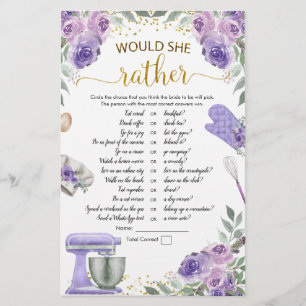 Stock violet la cuisine elle préférerait jouer