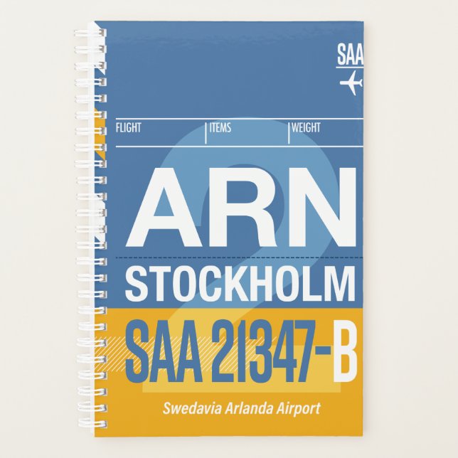 Stockholm - Planificateur de voyage 2026 (Devant)