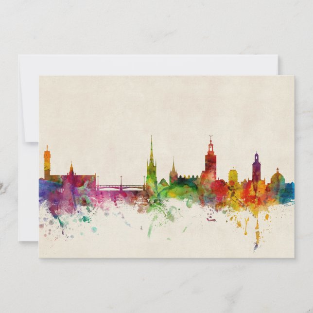 Stockholm Suède Skyline (Devant)