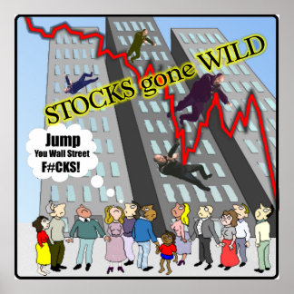 Stocks de Wild Wall Street Poster