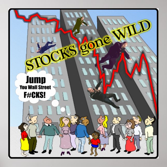Stocks de Wild Wall Street Poster (Devant)