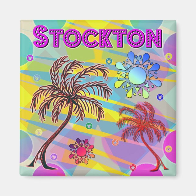 Stockton Happy and Hope Magnet (Devant)