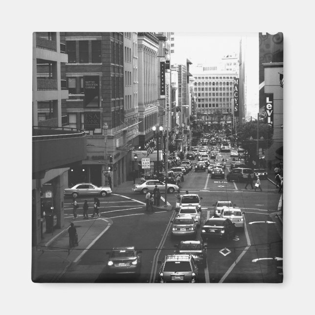 Stockton St. Magnet B/W (Devant)