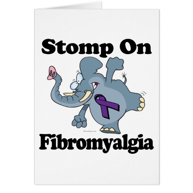 Stompe éléphante sur la fibromyalgie (Devant)