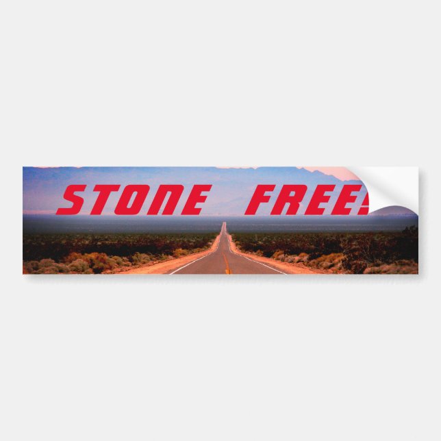 Stone free sticker foto Death Valley California (Devant)