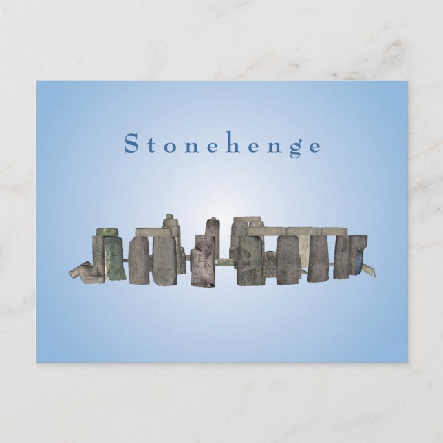 Stonehenge : Carte postale (Devant)