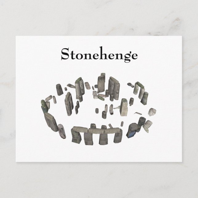 Stonehenge : Carte postale (Devant)