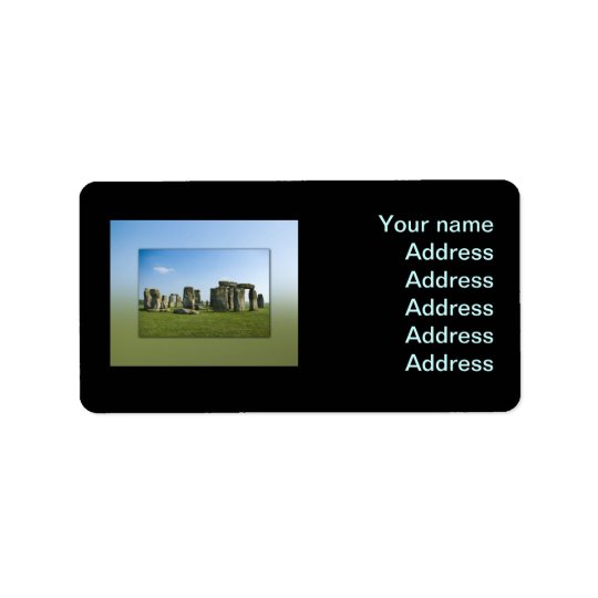Stonehenge Étiquettes D’adresse