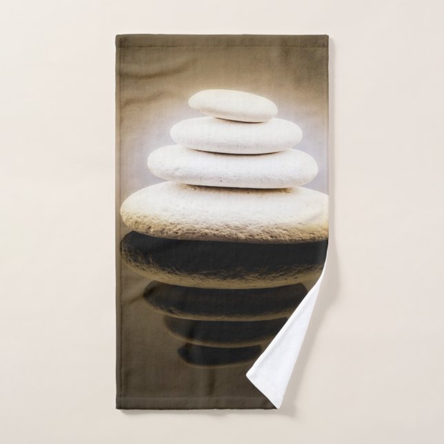 Stones Zen Cool élégantes (Serviette à main)