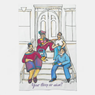 Stoop Stories Serviette de cuisine