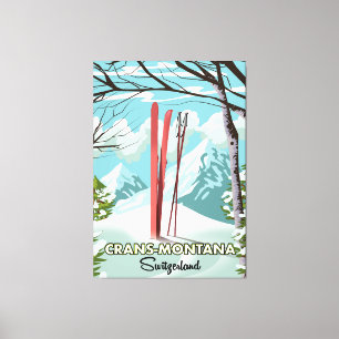 Stoos Suisse Impression sur toile