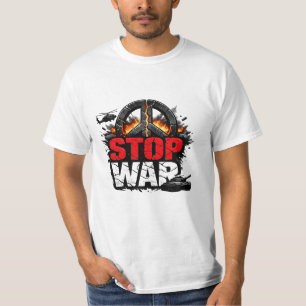 Stop War Peace Graphic T-Shirt – Stand for Peace