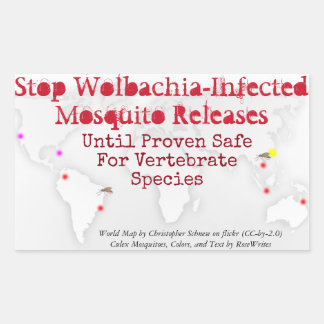 Stop Wolbachia Stickers par RoseWrites