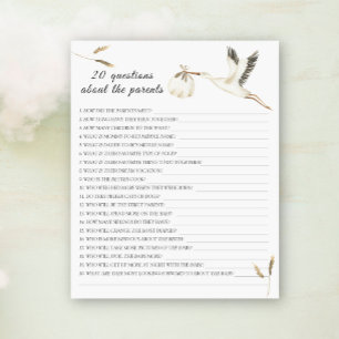 Stork - 20 questions sur les Parents