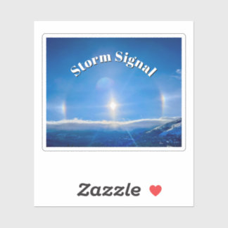 Storm Signal Sundog Sticker
