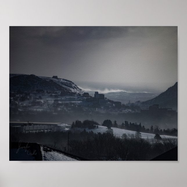 Stormy St. John's - Poster 8x10 (Devant)