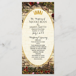 Storybook Princess Vintage Briar Rose Programme