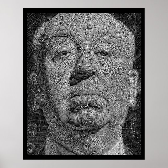 Stout Film Director Deep Dream Poster (Devant)