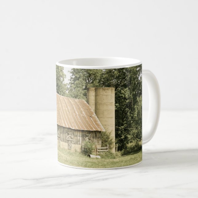 Strafford Mo Barn Antique café Mug (Devant droit)
