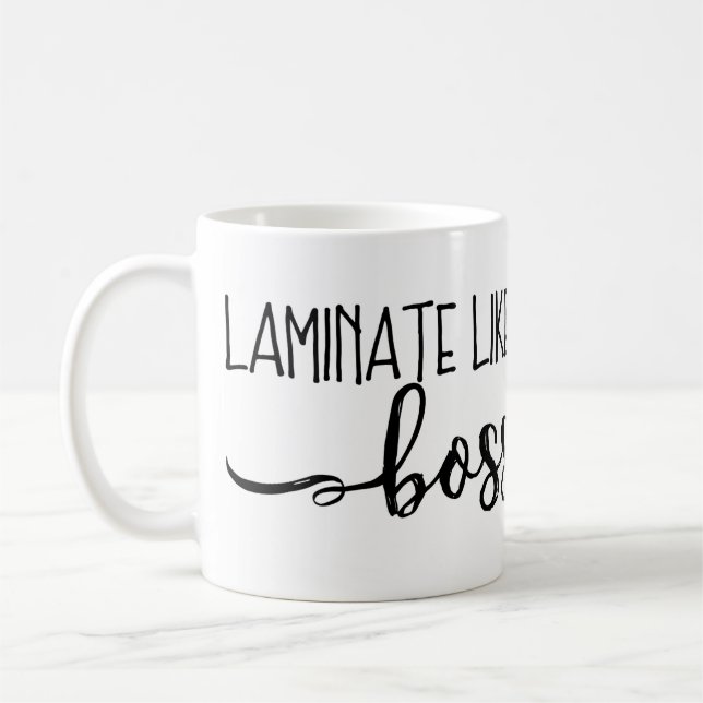 Stratifié comme une tasse de patron (Gauche)