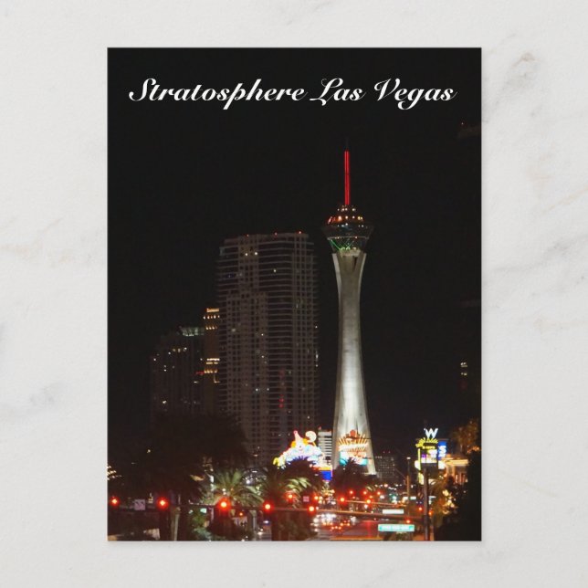 Stratosphere Tower Las Vegas Carte postale (Devant)