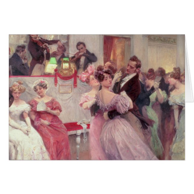 Strauss et Lanner - la boule, 1906 (Devant horizontal)
