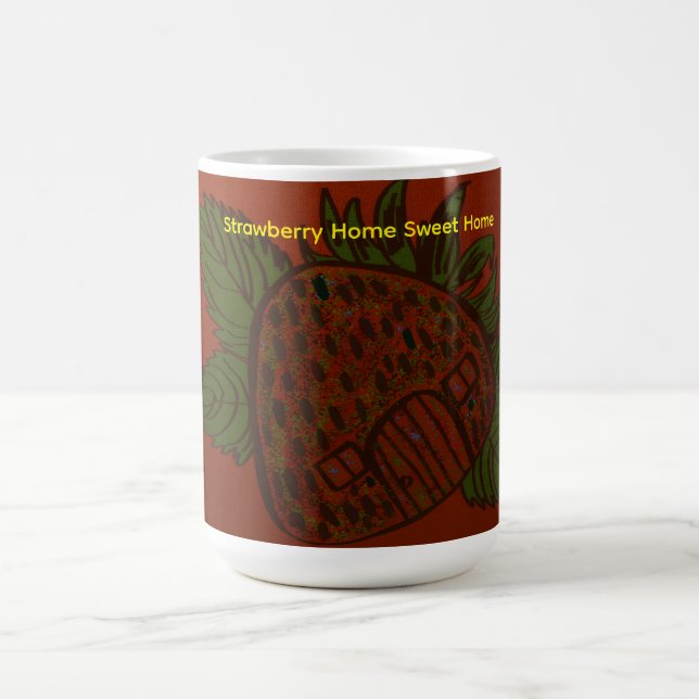 Strawberry Home Sweet Home Mug (Centre)